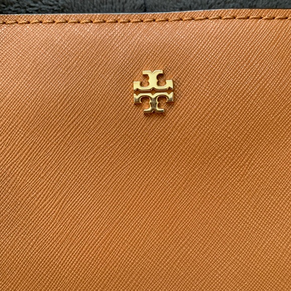 Tory Burch York small buckle tote Luggage brown Saffiano leather - Picture 4 of 15